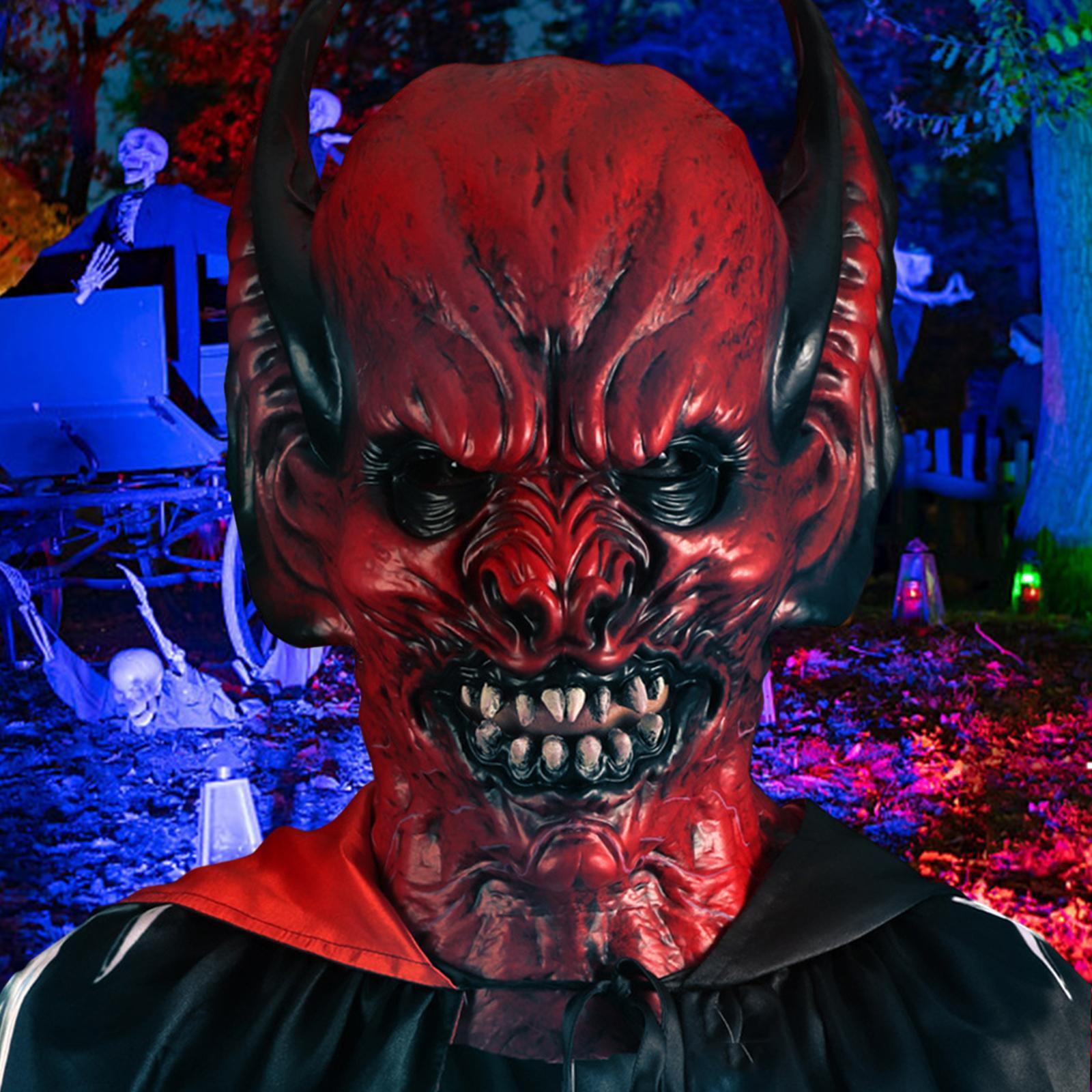 Halloween Horrible , Masquerade Devil Scary , Headgear Party , Cosplay  for Cosplay Halloween, Dress up, Nightclub, Costume