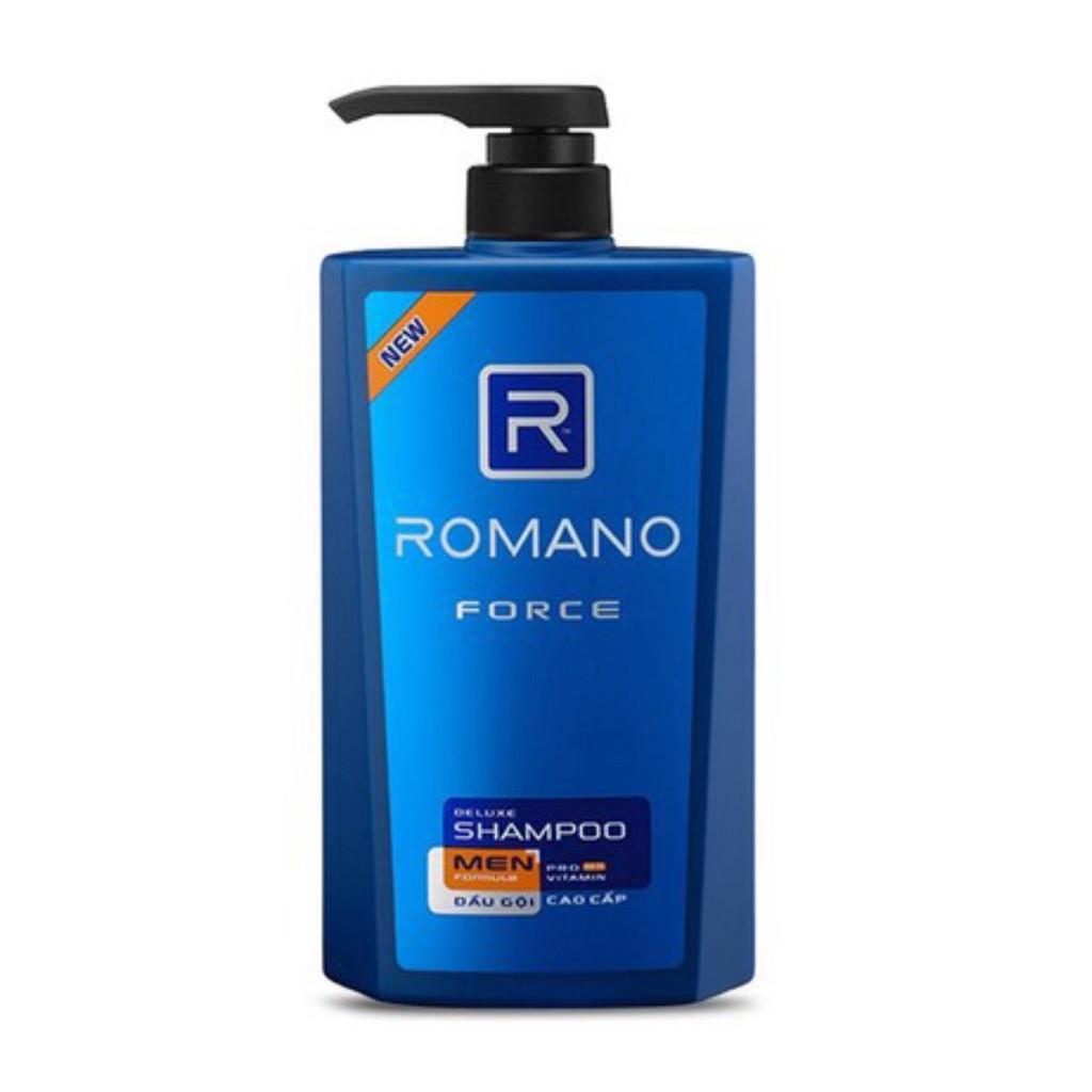 Bộ 2 chai dầu gội Romano Froce+Tặng 5 gói dầu gội Romano