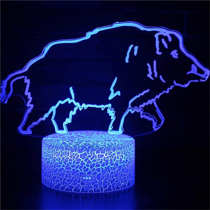 Đèn Led 3d Trang Trí Phòng Ngủ Cho Bé
