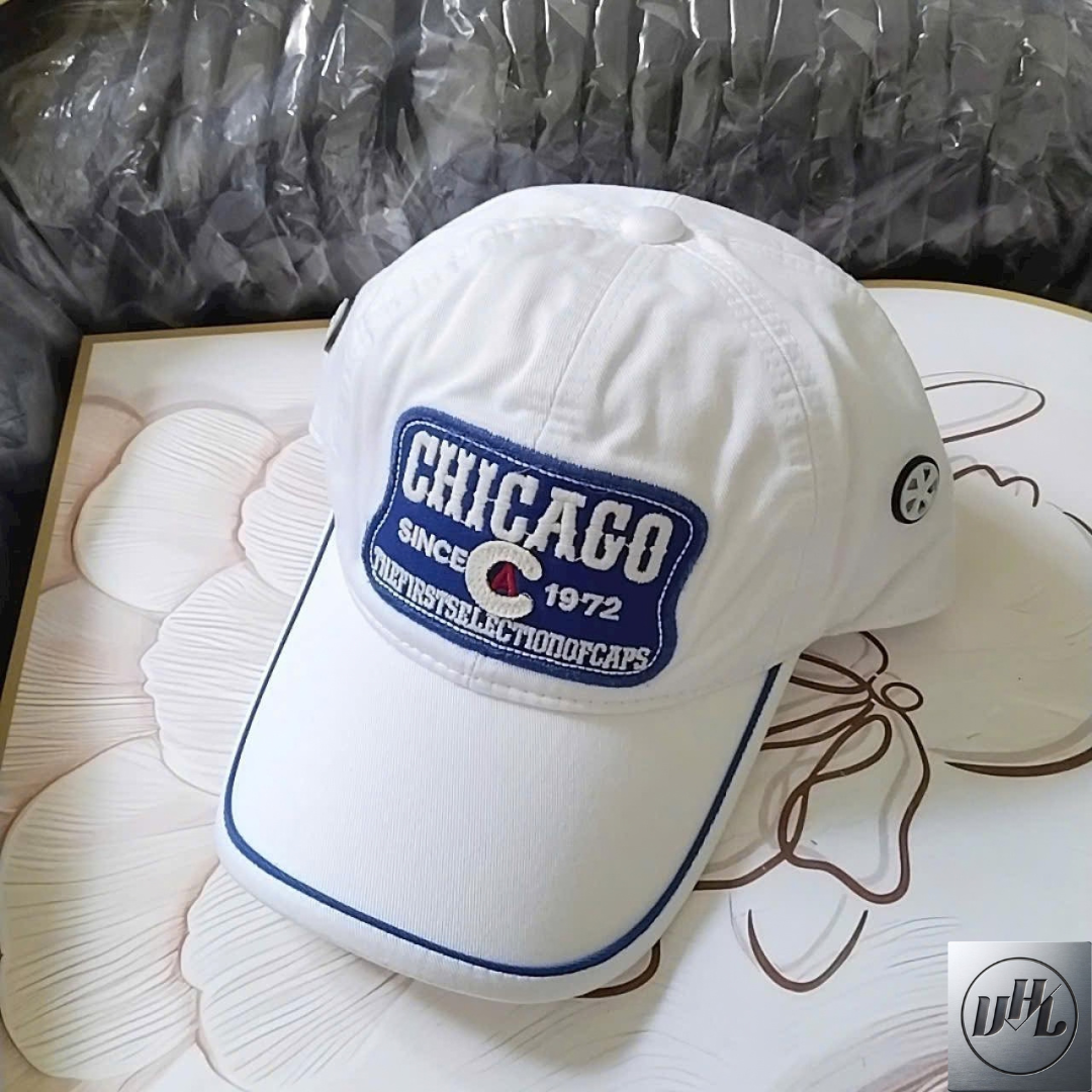 Nón kết, mũ lưỡi trai Chicago phối vải kaki form chuẩn siêu đẹp (Ảnh thật)