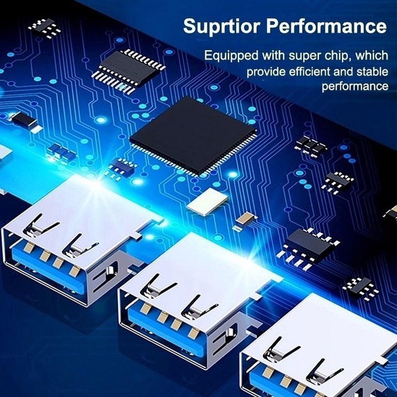 Hub Chia 4 Cổng USB Type C 2.0 3.0 Tốc Độ Cao Cho Lenovo HUAWEI Xiaomi laptop