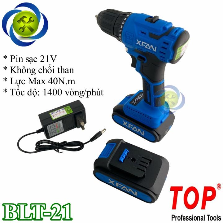 Máy khoan pin 21V TOP BLT21 động cơ không chổi than