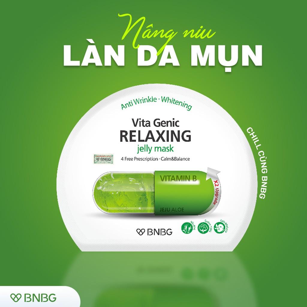 Mặt nạ dưỡng da giúp thư giãn và phục hồi da BNBG Vita Genic Relaxing Jelly Mask 30ml