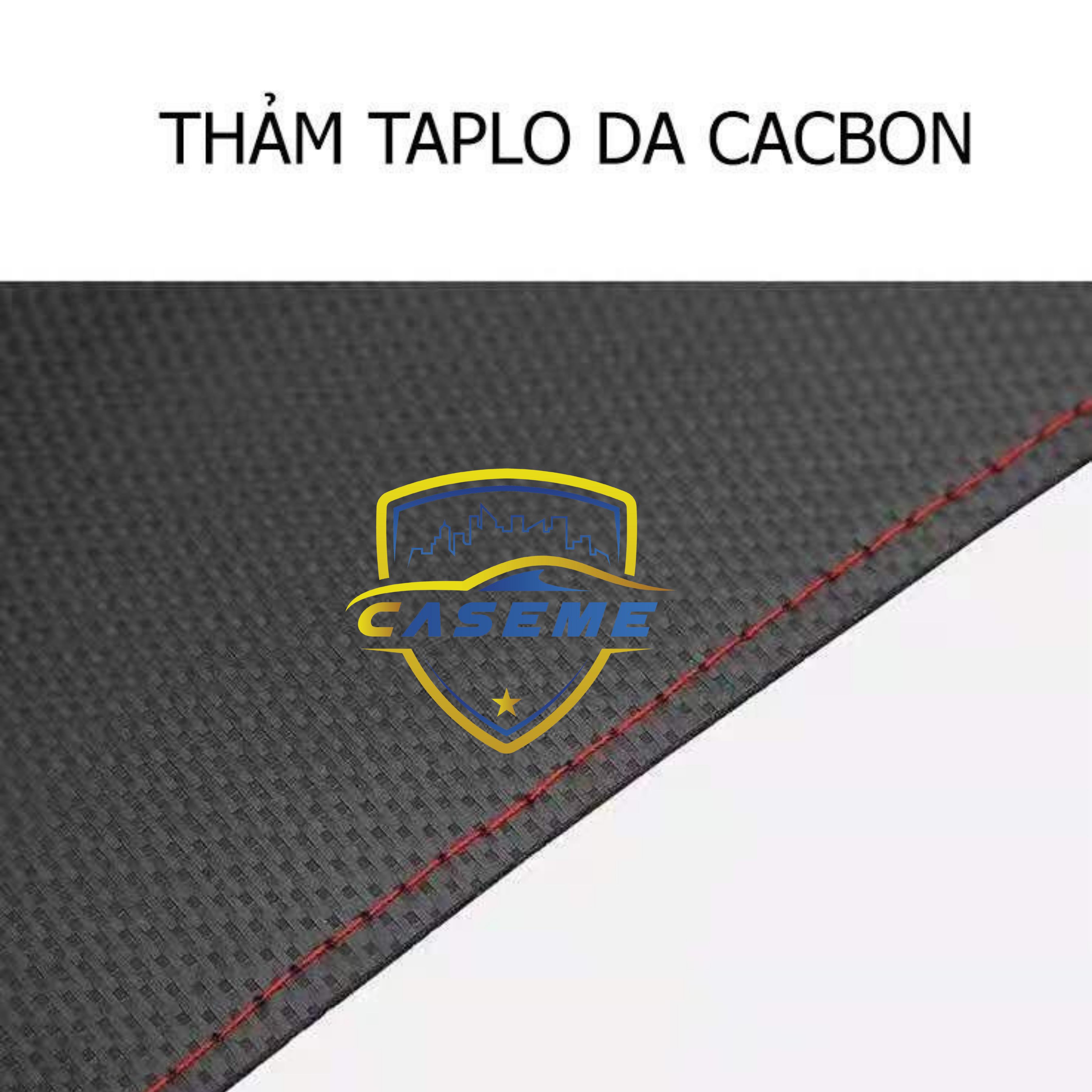 Thảm da taplo vân carbon cao cấp dành cho xe Honda City 2015 - 2020