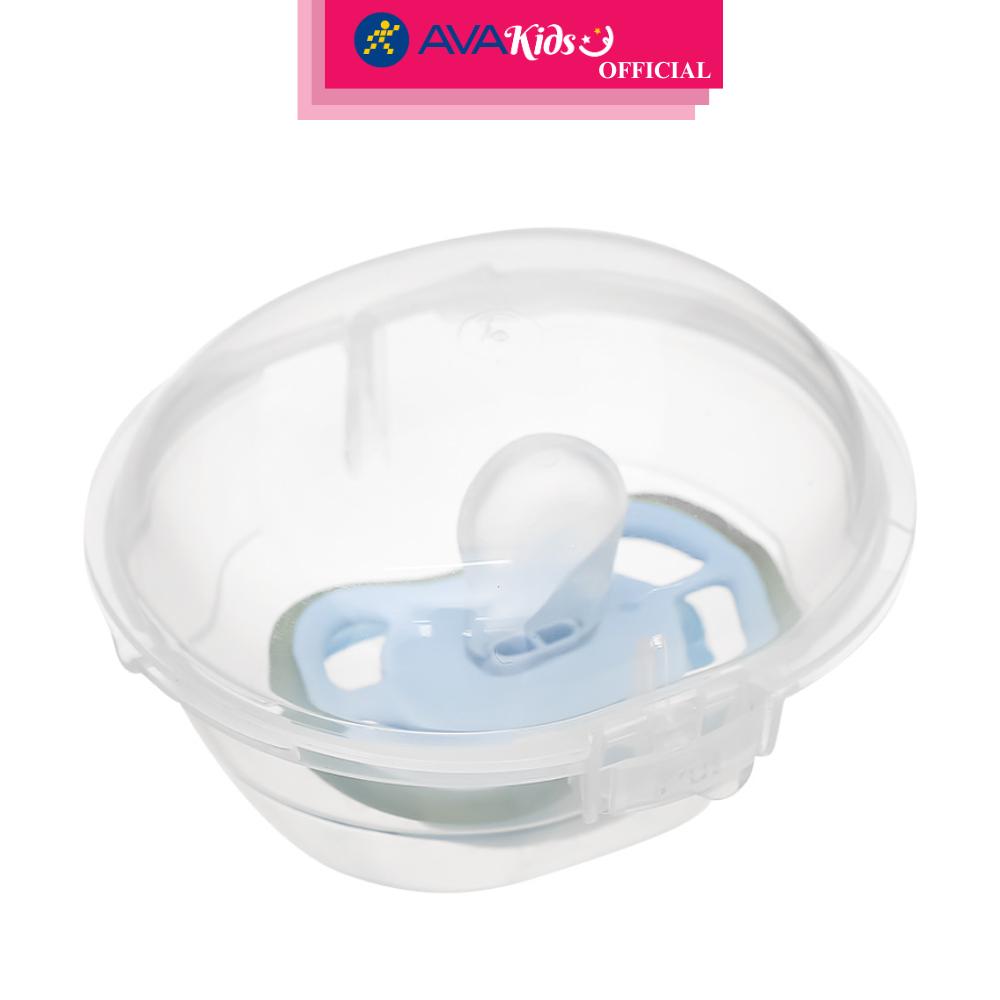 Ti ngậm Philips Avent thông khí SCF086/03 (0 - 6 tháng) - Hình cầu vồng - Hàng Chính Hãng