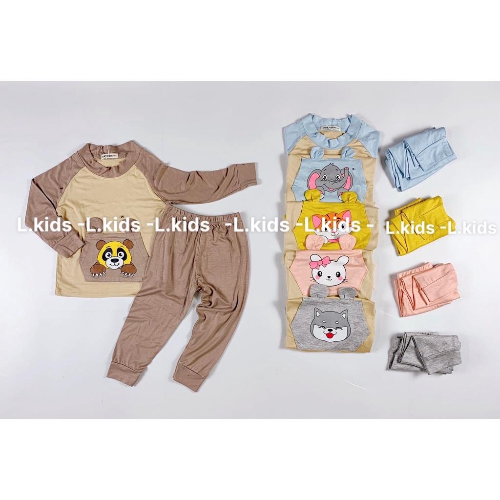 BỘ THUN LẠNH GẤU CHO BÉ TRAI GÁI