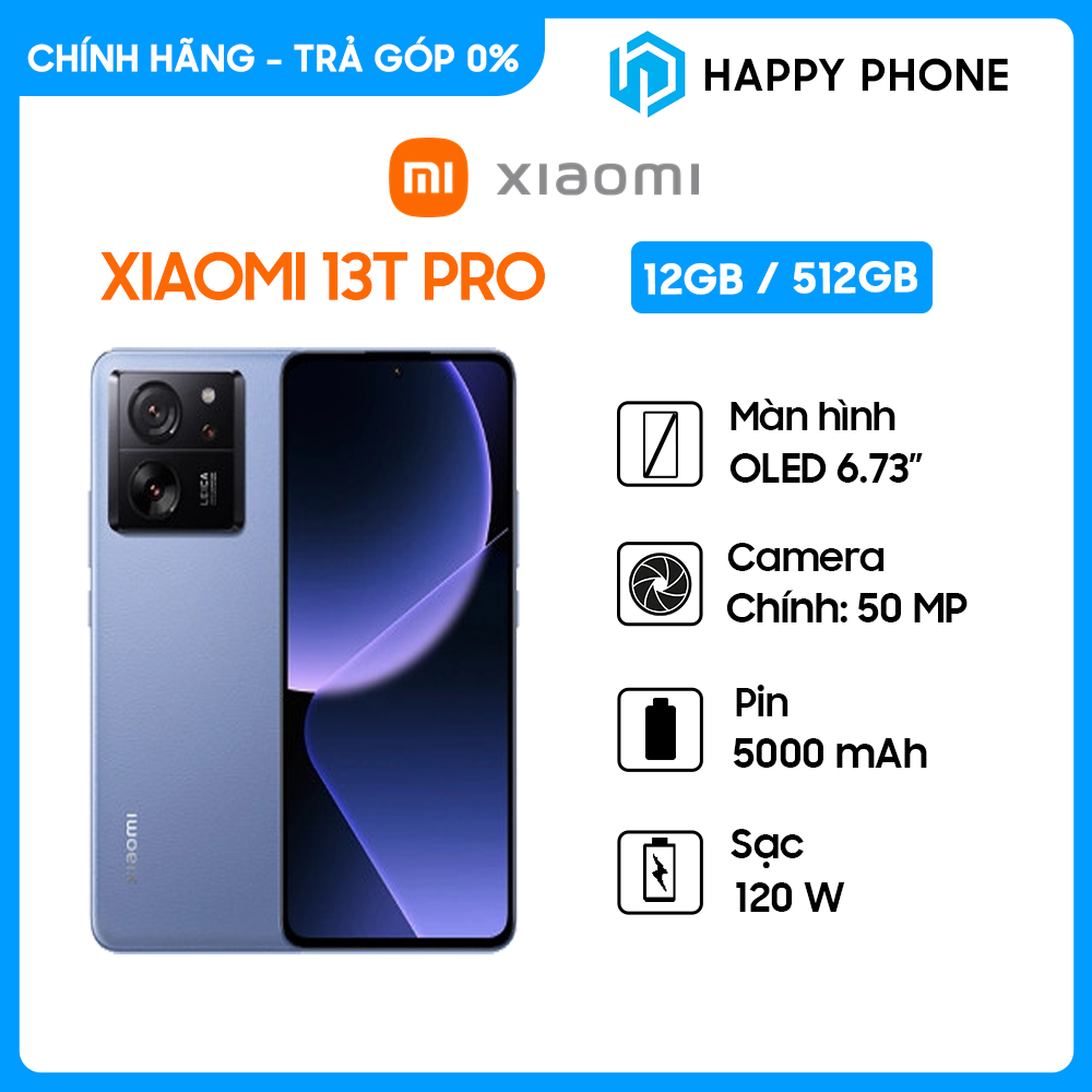 Điện thoại Xiaomi 13T Pro (12GB/512GB) - Hàng chính hãng