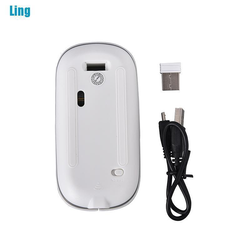 Chuột Quang Không Dây USB 2.4ghz Siêu MỏNg Không Gây TiếNg ỒN