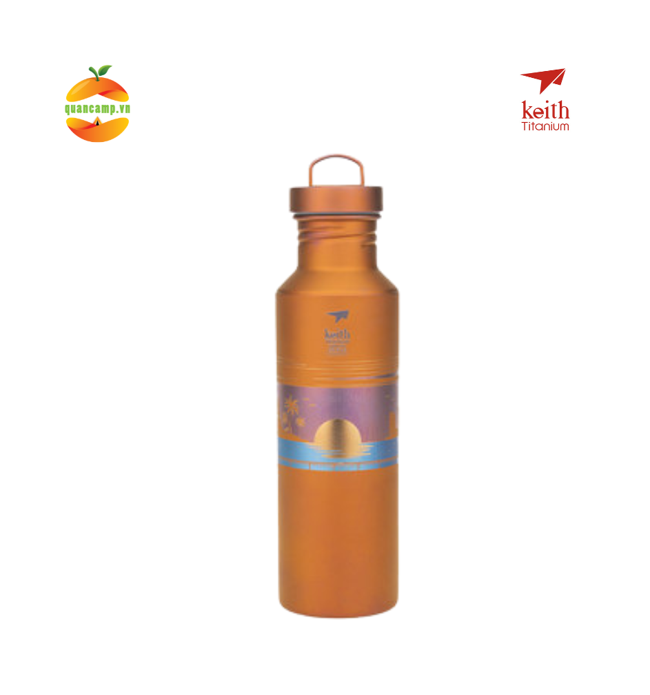 Bình nước thể thao Titanium Sunset Glow Keith Titanium Ti3530 700ml