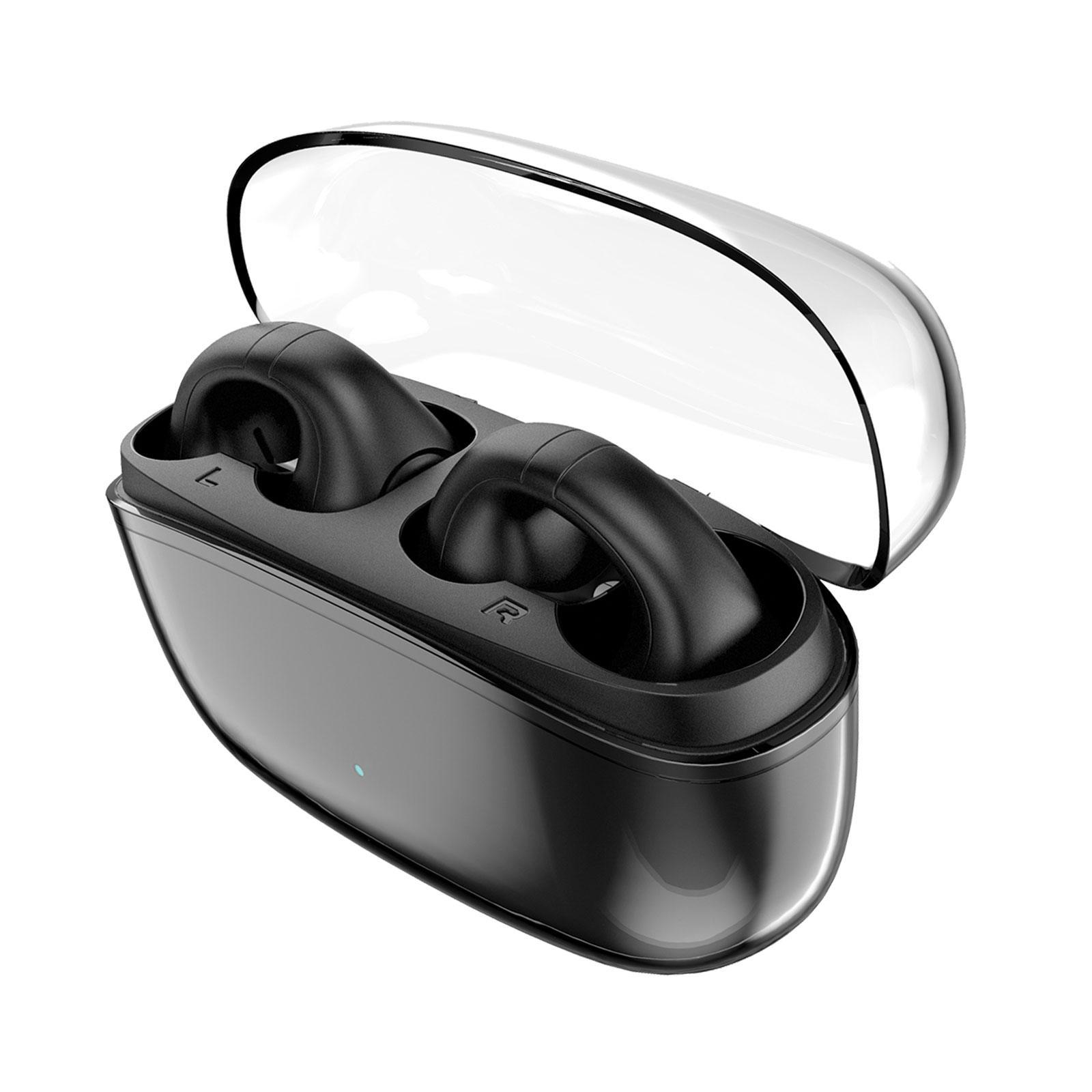 Wireless Ear Clip Headphone Low Latency Earphone for Running Driving Cycling