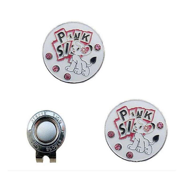 Mác bóng golf clip marker đánh dấu vị trí kẹp nam châm từ tính loại đẹp MB033