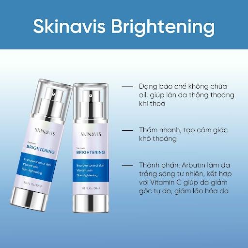 Serum Dưỡng Trắng Sáng Da Giảm Thâm SKINAVIS - Skinavis Serum Brightening