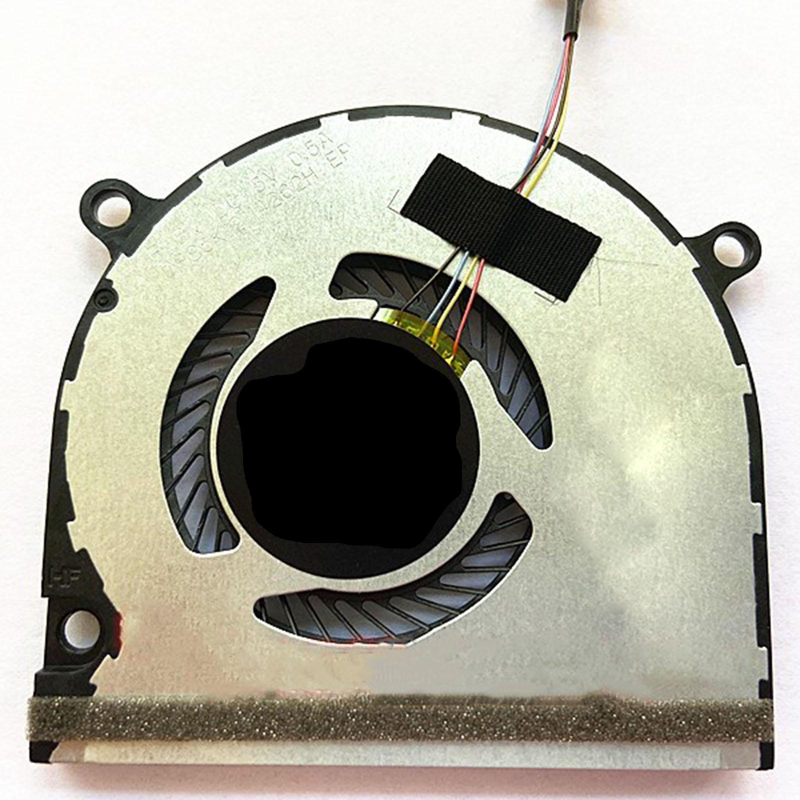 2 Pieces CPU GPU Cooling Fan Set Cooler Laptop CPU Cooling Fan for HP 15-Dr Replacement Parts L53542-001