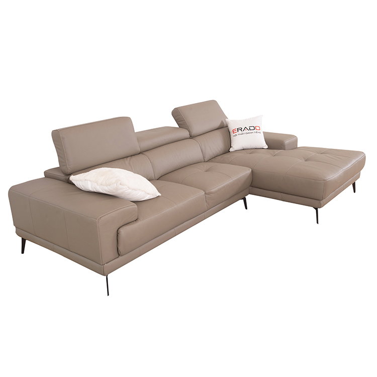 Sofa da thật Malaysia mã SNK66- 600