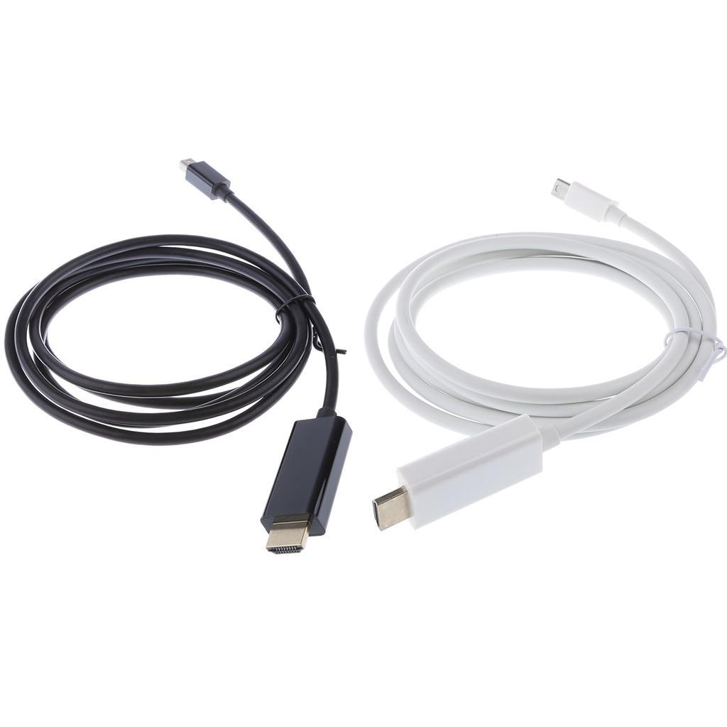1080P 1.8M/6FT Mini DP () to HDTV Cable