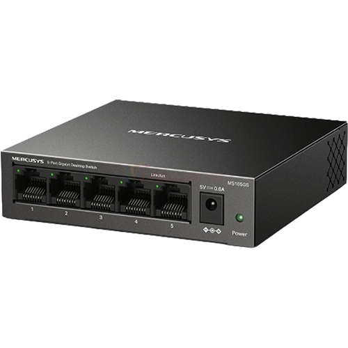 Switch Mercusys dành cho 5-Port Gigabit 10/100/1000Mbps Desktop Switch MS105GS - Hàng chính hãng
