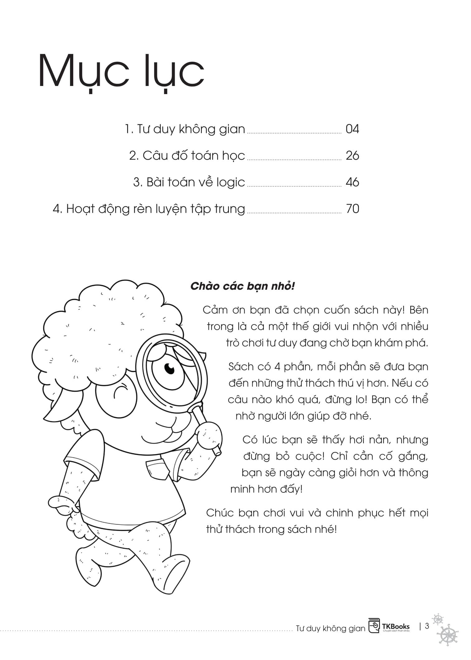 Sách - STEM Trò Chơi Phát Triển Tư Duy - Tuổi 5+ - Tập 1