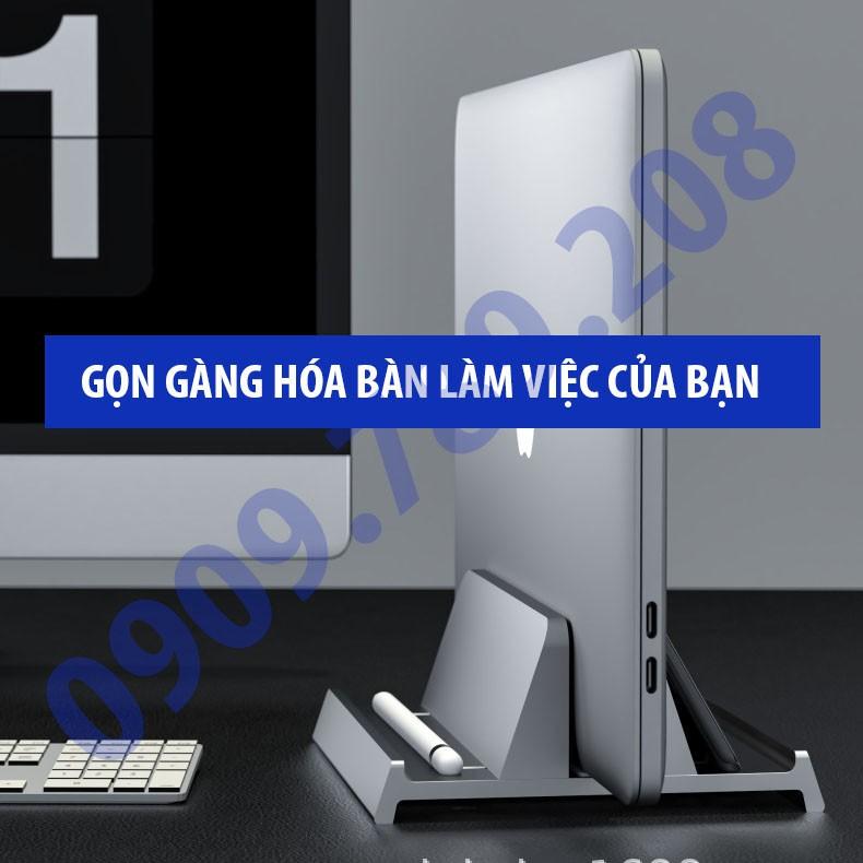 Đế Dựng Kệ Đứng Laptop Hợp Kim Nhôm Nặng Chắc Chắc Sang Trọng