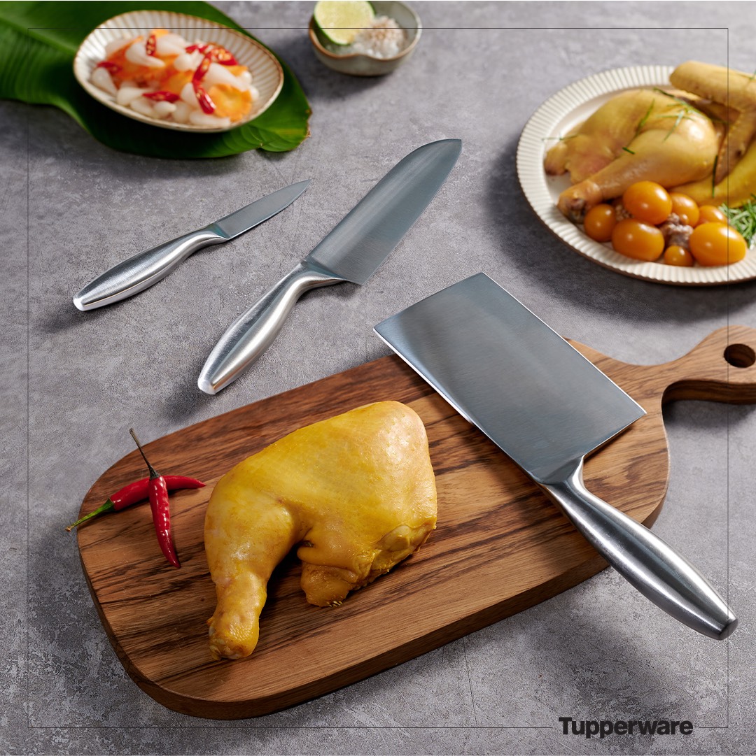 Bộ Dao Tupperware Pro Asian Knives Set 3