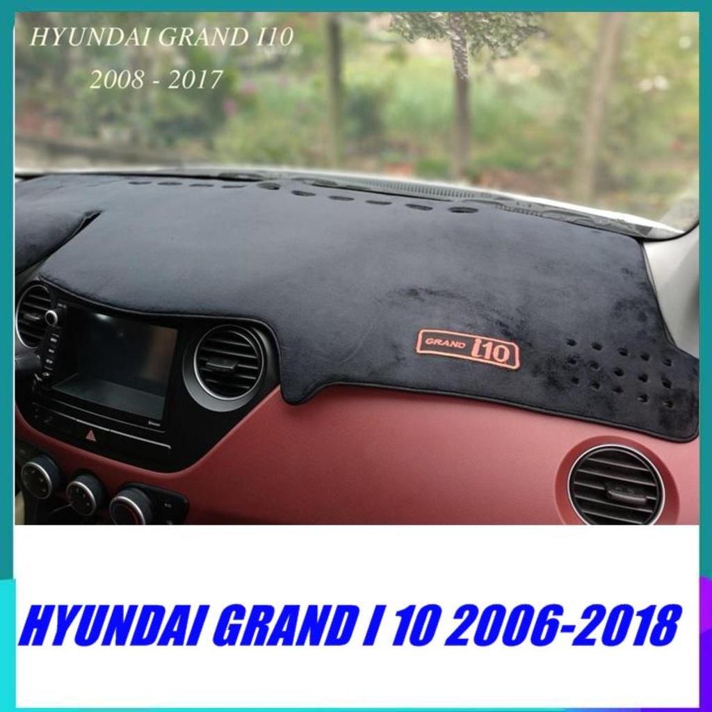 Thảm taplo nhung cho xe Hyundai Grand I10 đời 2014 - 2021 - Hàng siêu mềm mịn