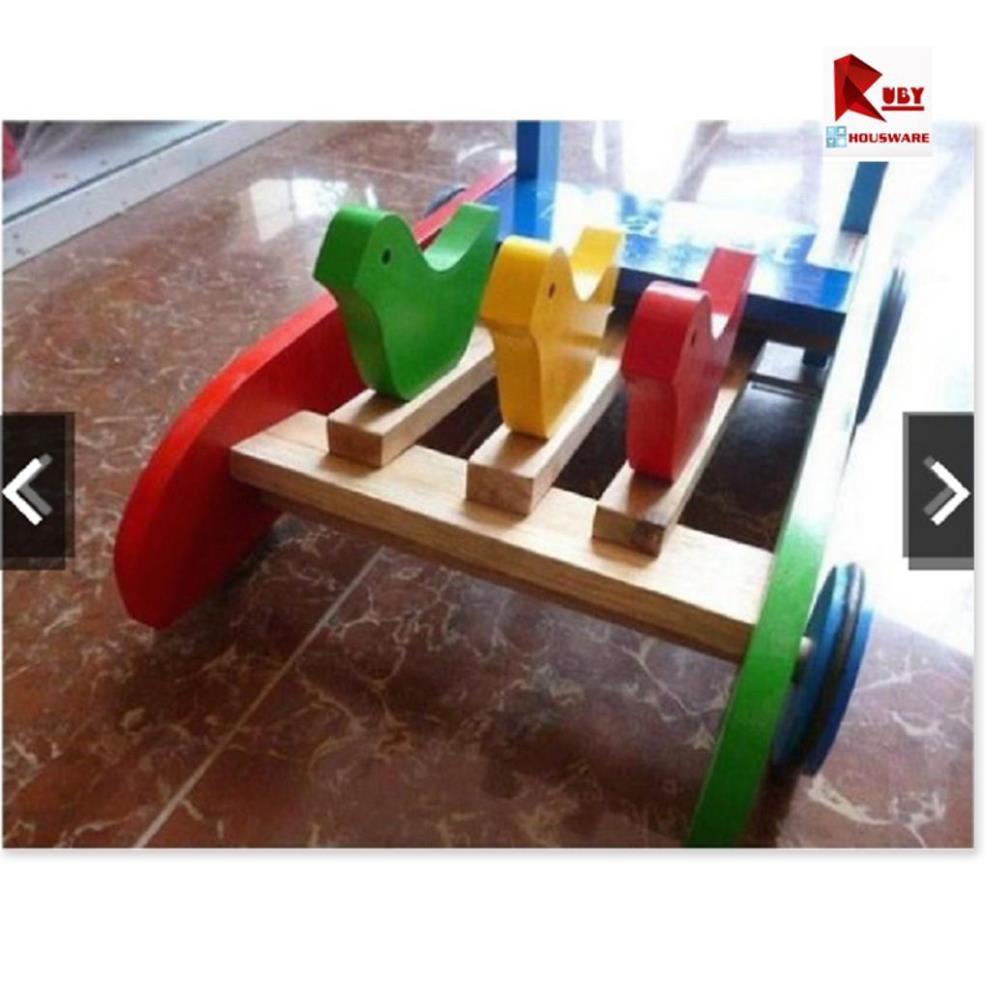 Xe Tập Đi Bằng Gỗ Cho Bé