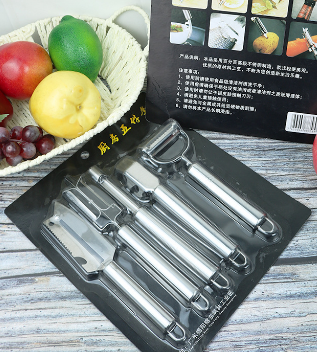 Combo 5 Dụng Cụ Nhà Bếp Inox Tiện Dụng