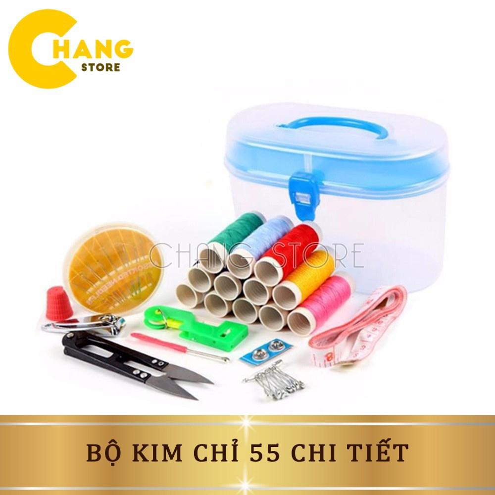 Ví đựng kim chỉ đa năng, Hộp Kim Chỉ May Vá, xếp đồ theo ngăn siêu tiện dụng