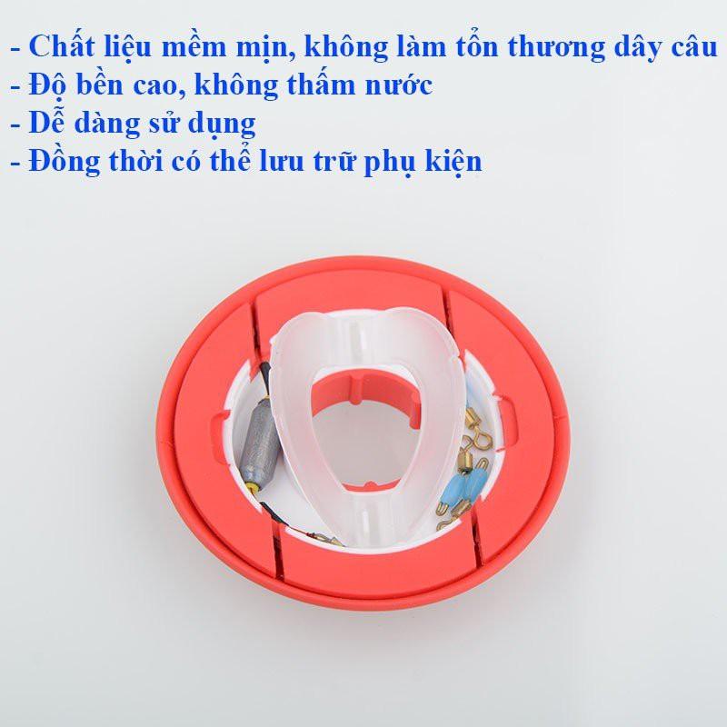 Trục Câu Cá Silicon Cuốn Thẻo Chuyên Dụng Câu Đài , Câu Đơn