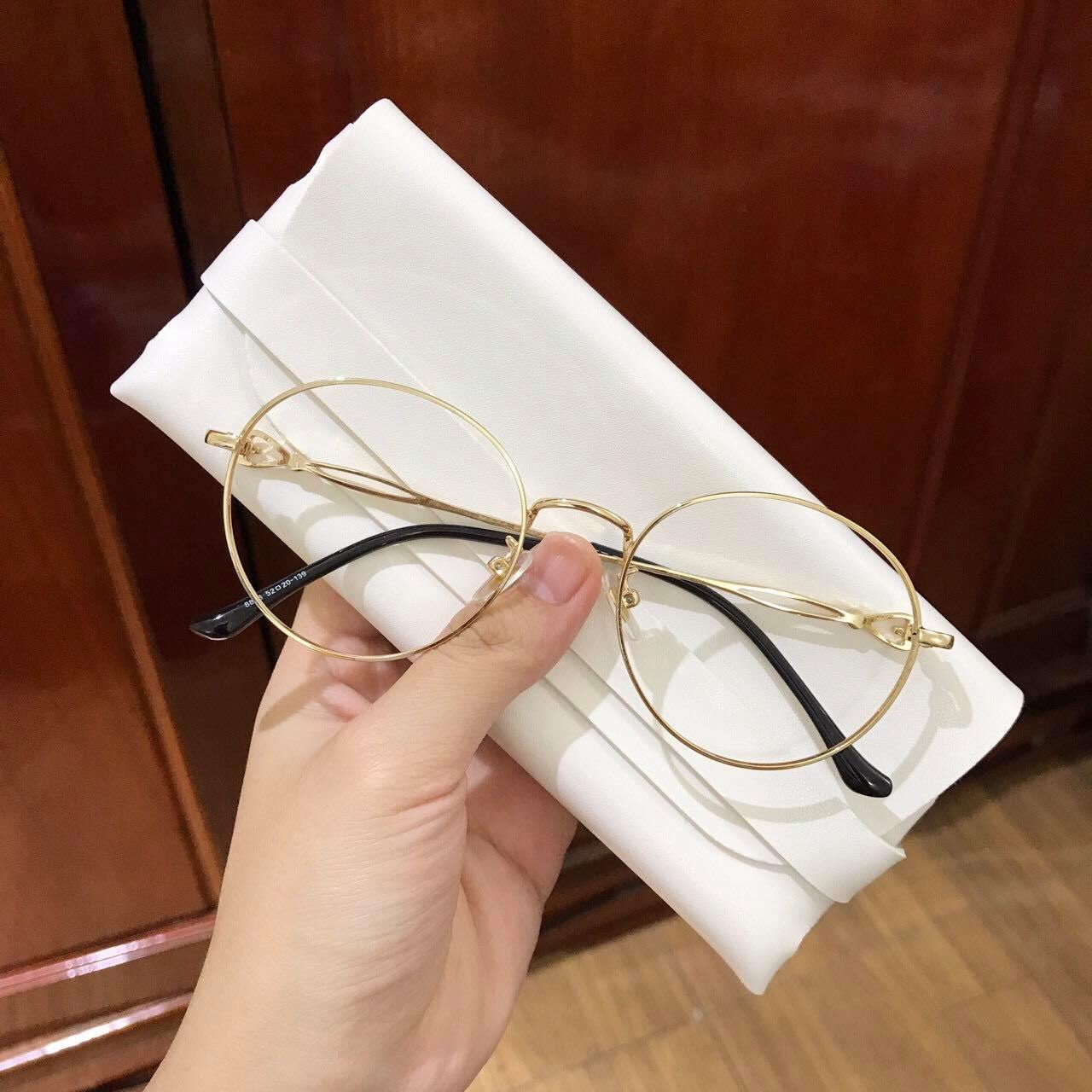 Kính Mắt tròn Kim loại sang chảnh