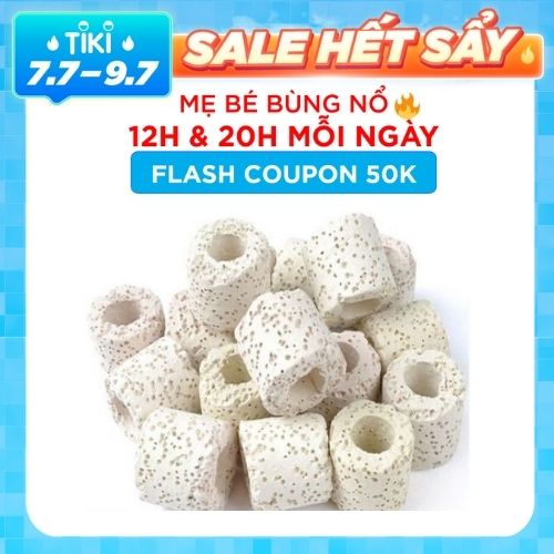 Sứ lọc bể cá vật liệu lọc hồ cá, bể cá cảnh