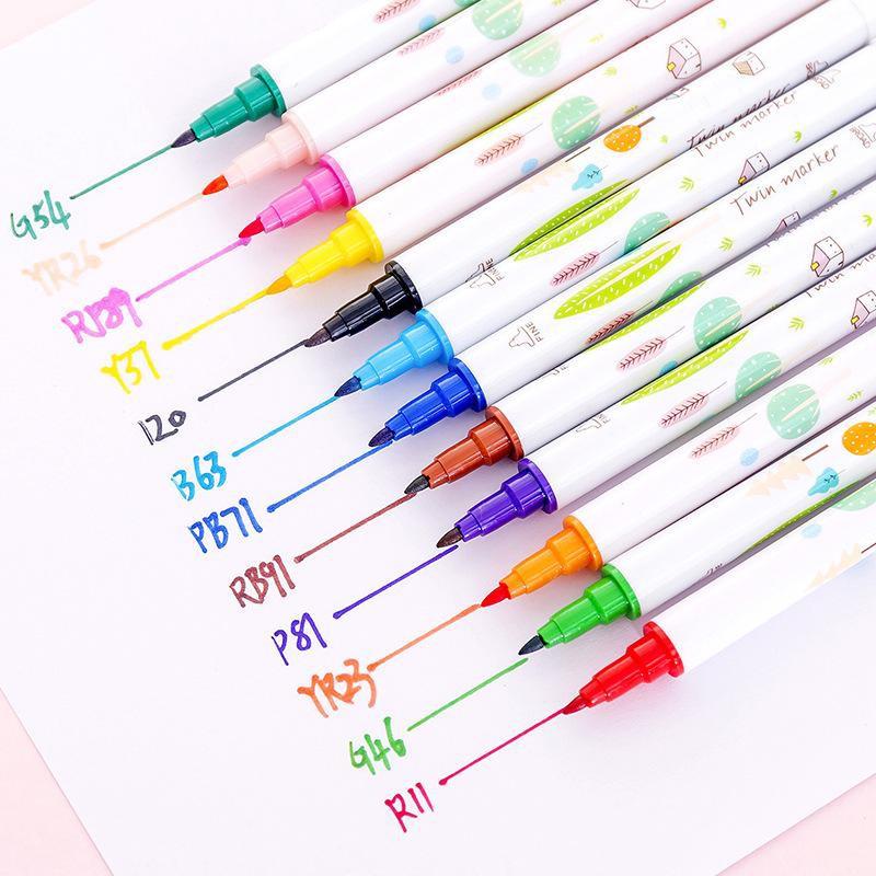 Bộ 24 bút màu cho bé đa màu sắc học tập