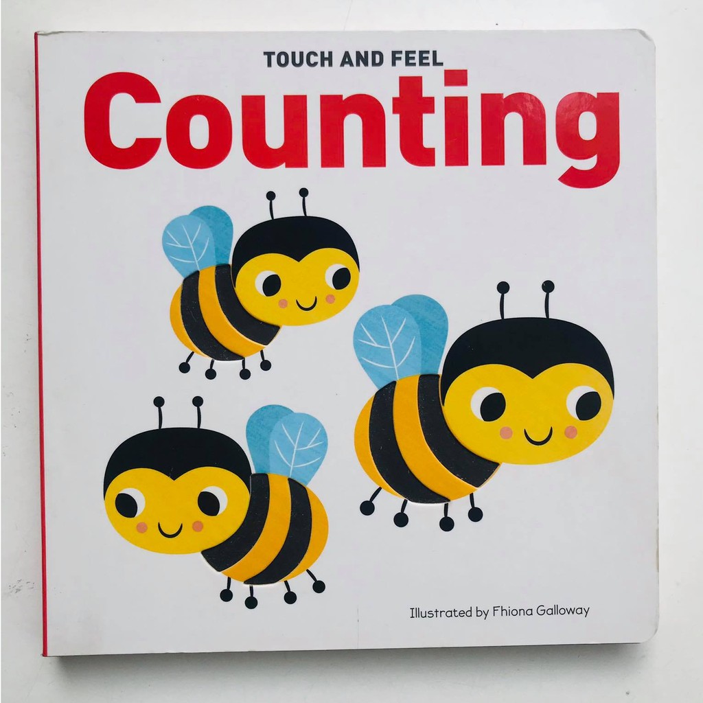 Sách : Touch and Feel Board Book Counting