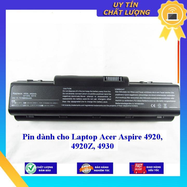 Pin dùng cho Laptop Acer Aspire 4920 4920Z 4930 - Hàng Nhập Khẩu  MIBAT442