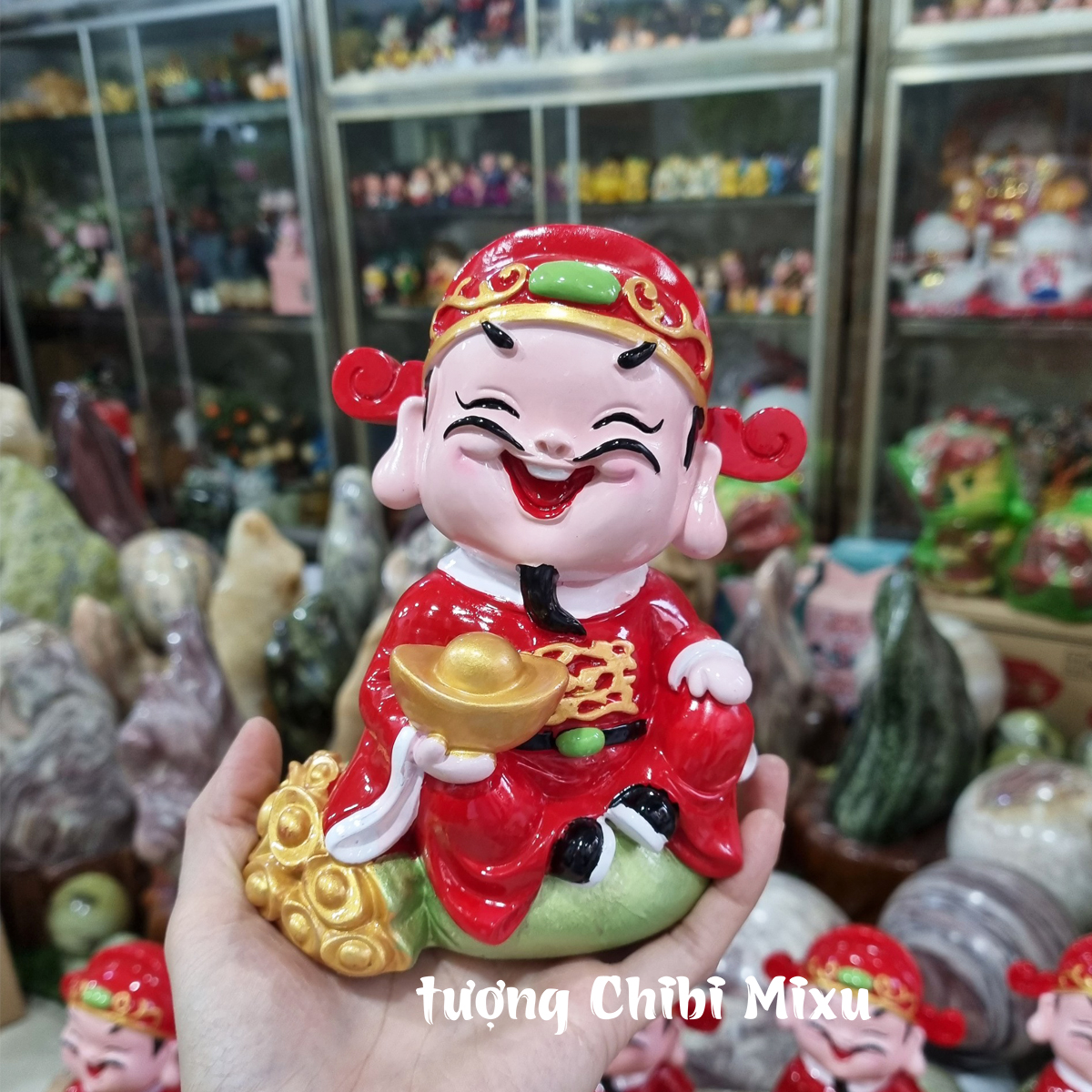Tượng Thần Tài 15cm may mắn