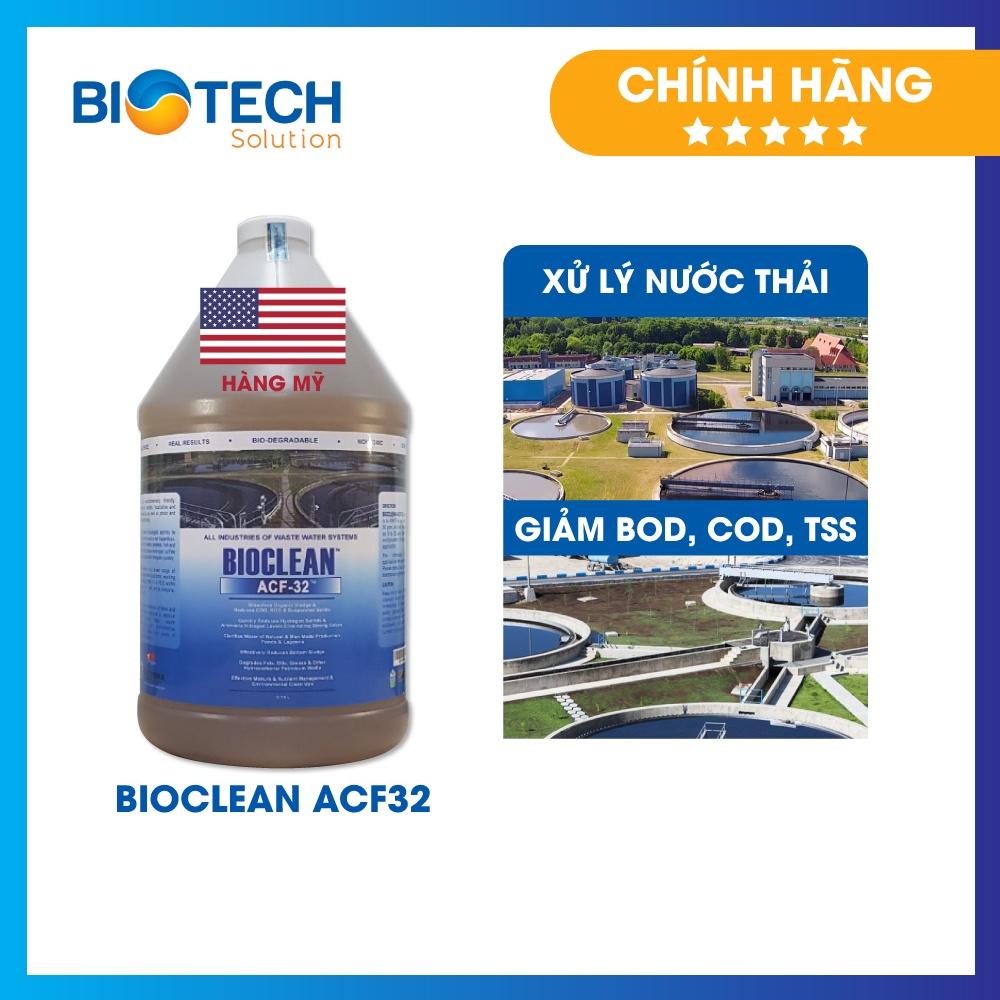 Hàng Mỹ - Vi Sinh Xử Lý Nước Thải Công Nghiệp, Đa Ngành Bioclean ACF-32 -Chai Gallon= 3,785 lít