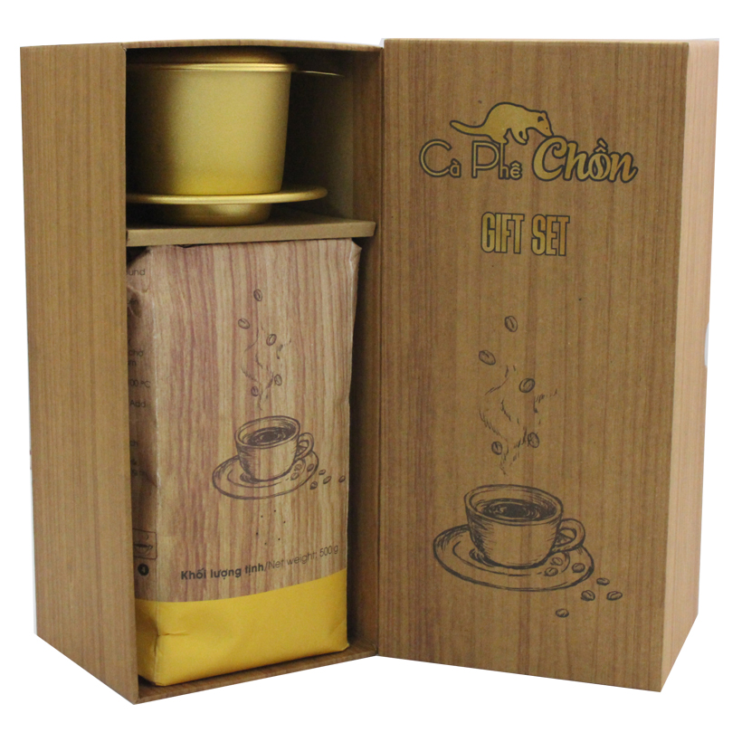 Combo cà phê chồn - Tặng 1 túi cacao sữa Passion 3 in 1