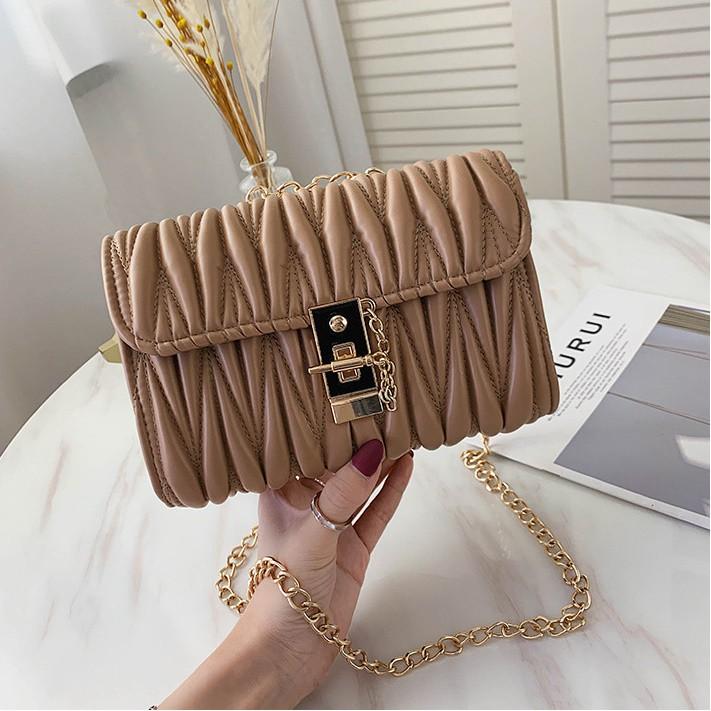 Túi đeo vai nữ trần trám chéo thời trang giá rẻ BAG U TTC18