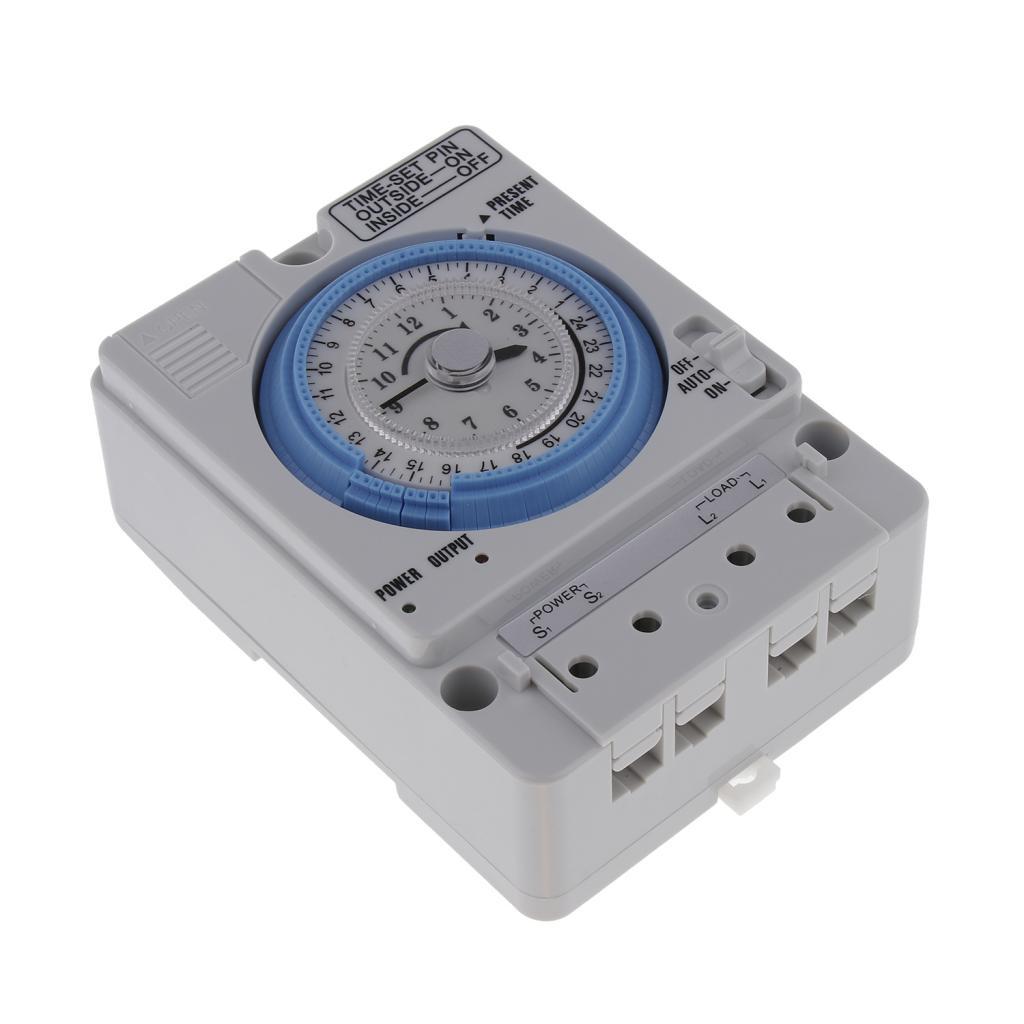 Analog Time Switch for Outdoors, Socket Switch,
