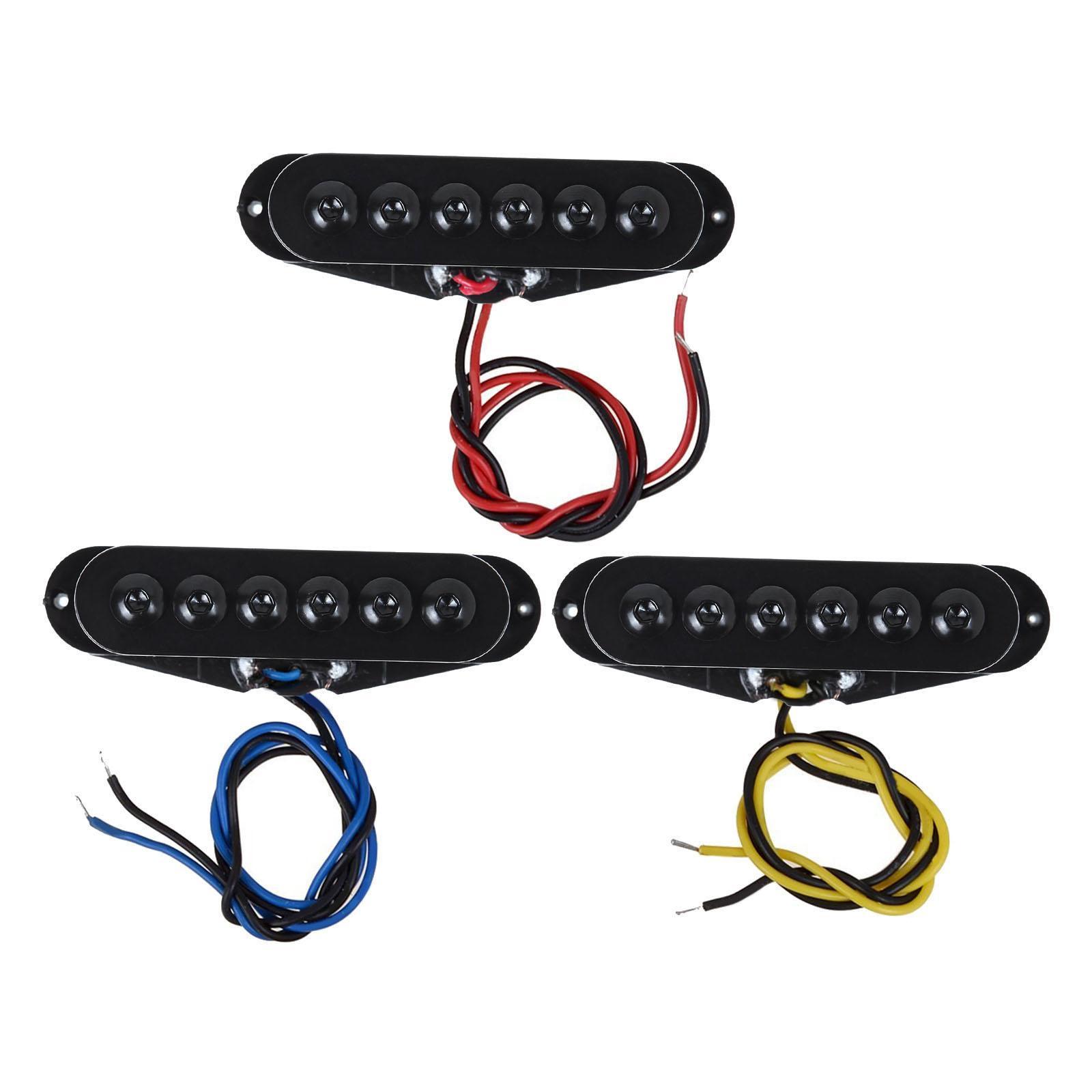 3 Pieces Single Circle Pickup High Power Durable for Accessories