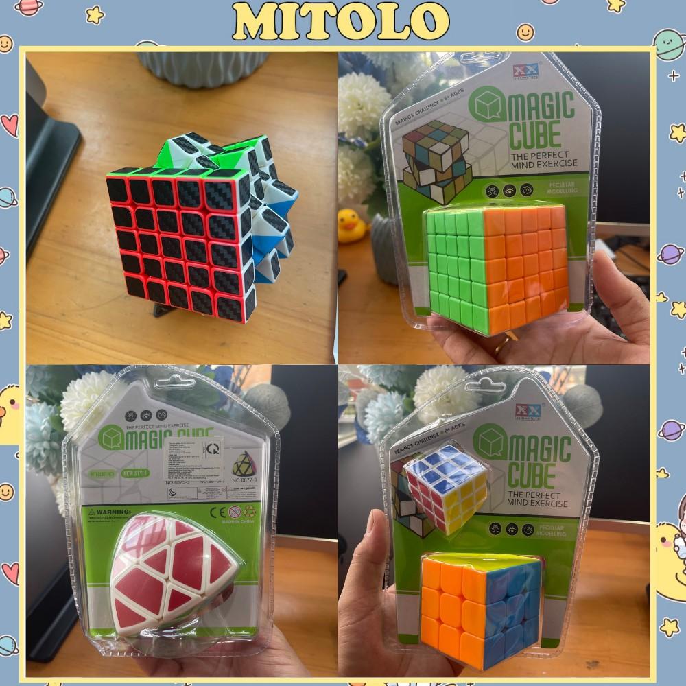 Rubik Magic CuBe 2x2 3x3 4x4 5x5x5 biến thể Mitolo rubik gan , rubik tam giác ,rubik nam châm