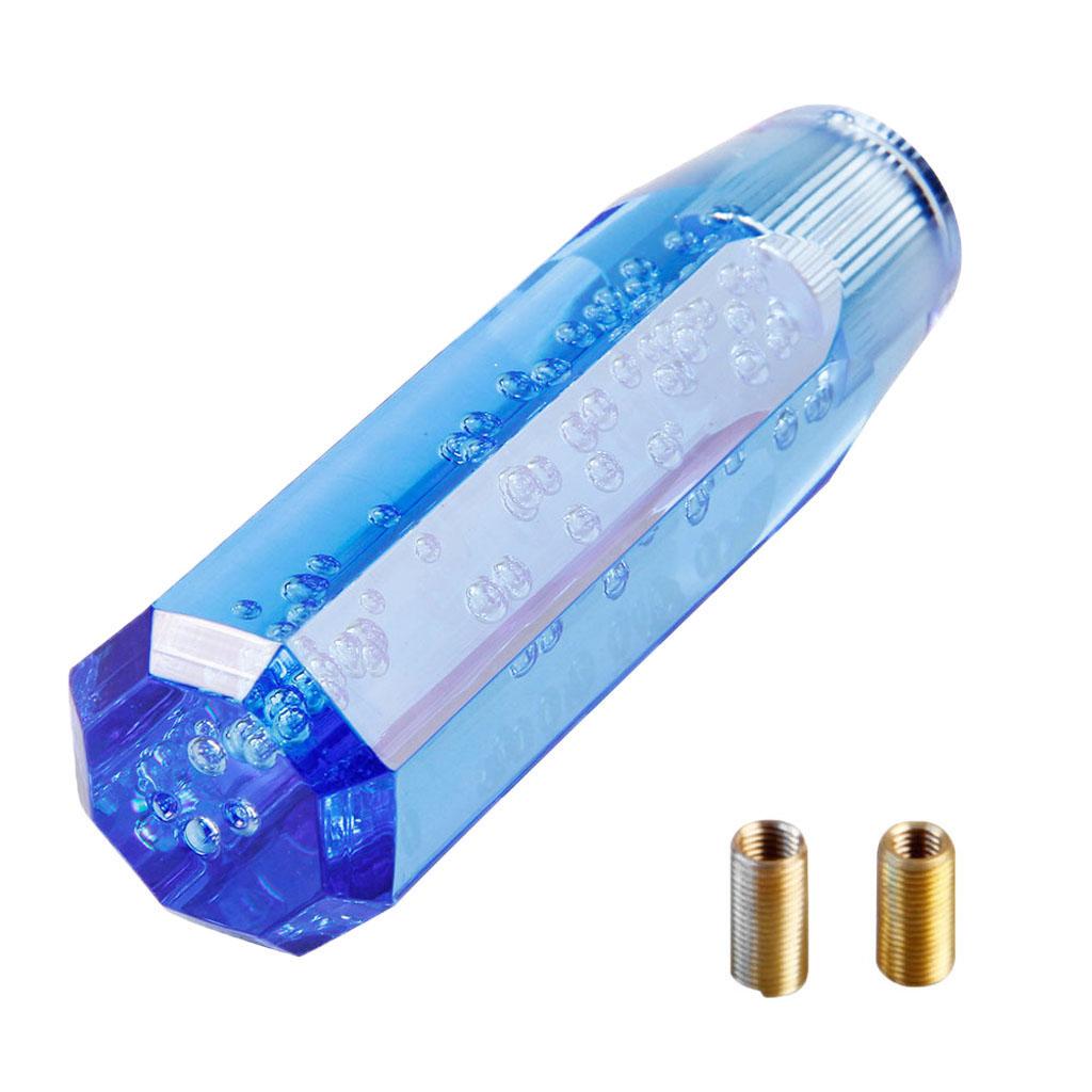 Octagon Air Bubble Gear Shift Knob Transparent Shift Knob Manual Fitment