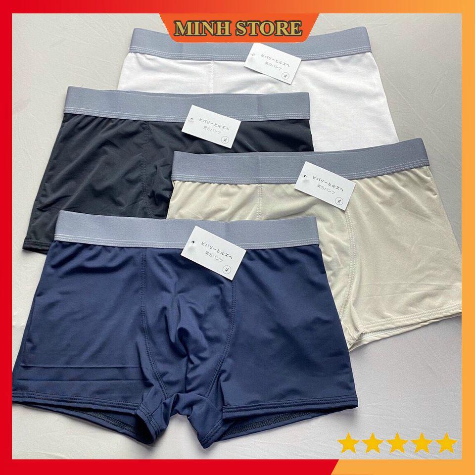 Quần sịp nam cao cấp, quần lót nam dáng boxer thun lạnh co giãn 4 chiều SDN02 - MS66