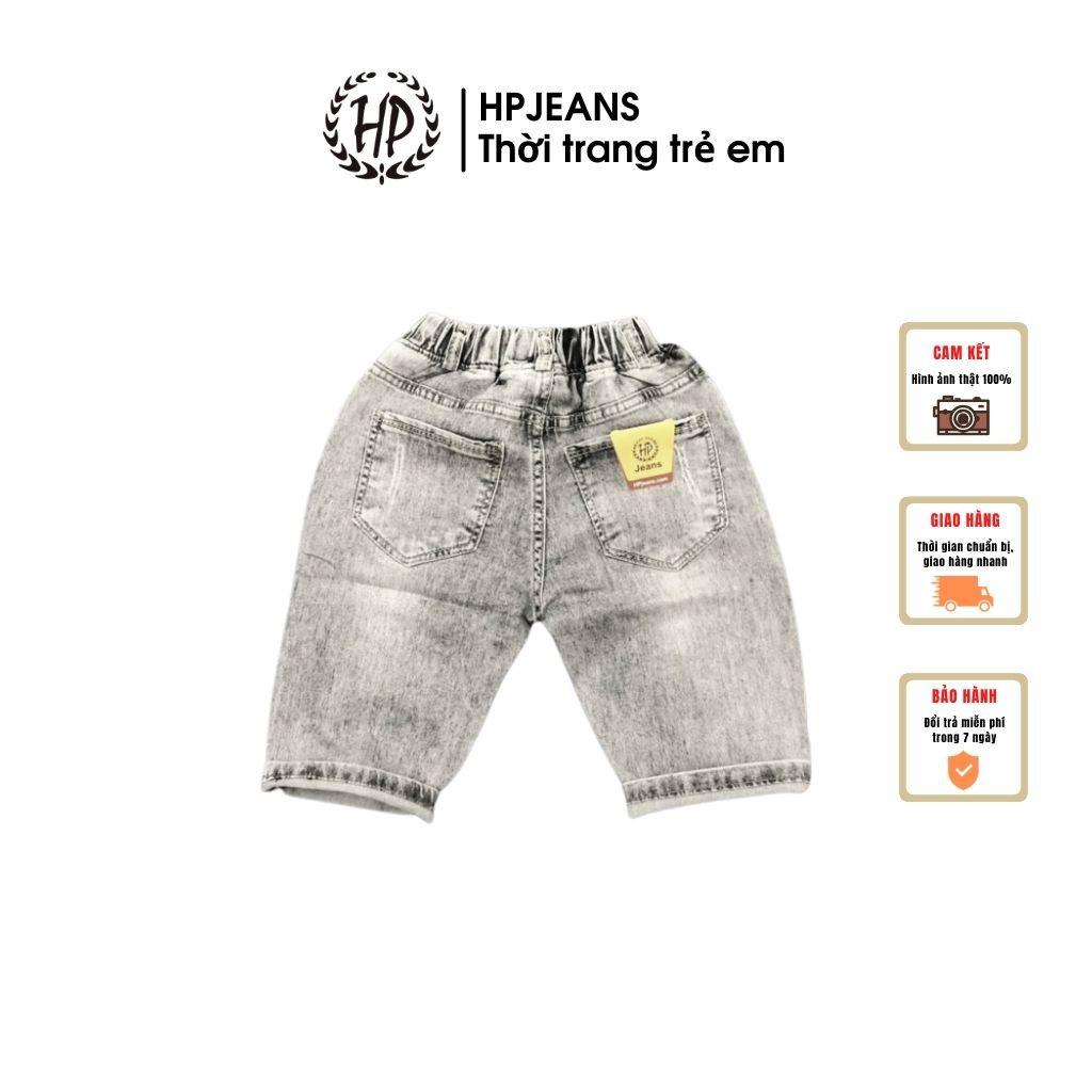 Quần Jean Bé Trai HPJEAN362 Quần Bò Bé Trai HPJeans Chất Liệu 100% Cotton Cao Cấp Cho Các Bé Từ 7 Đến 10 Tuổi