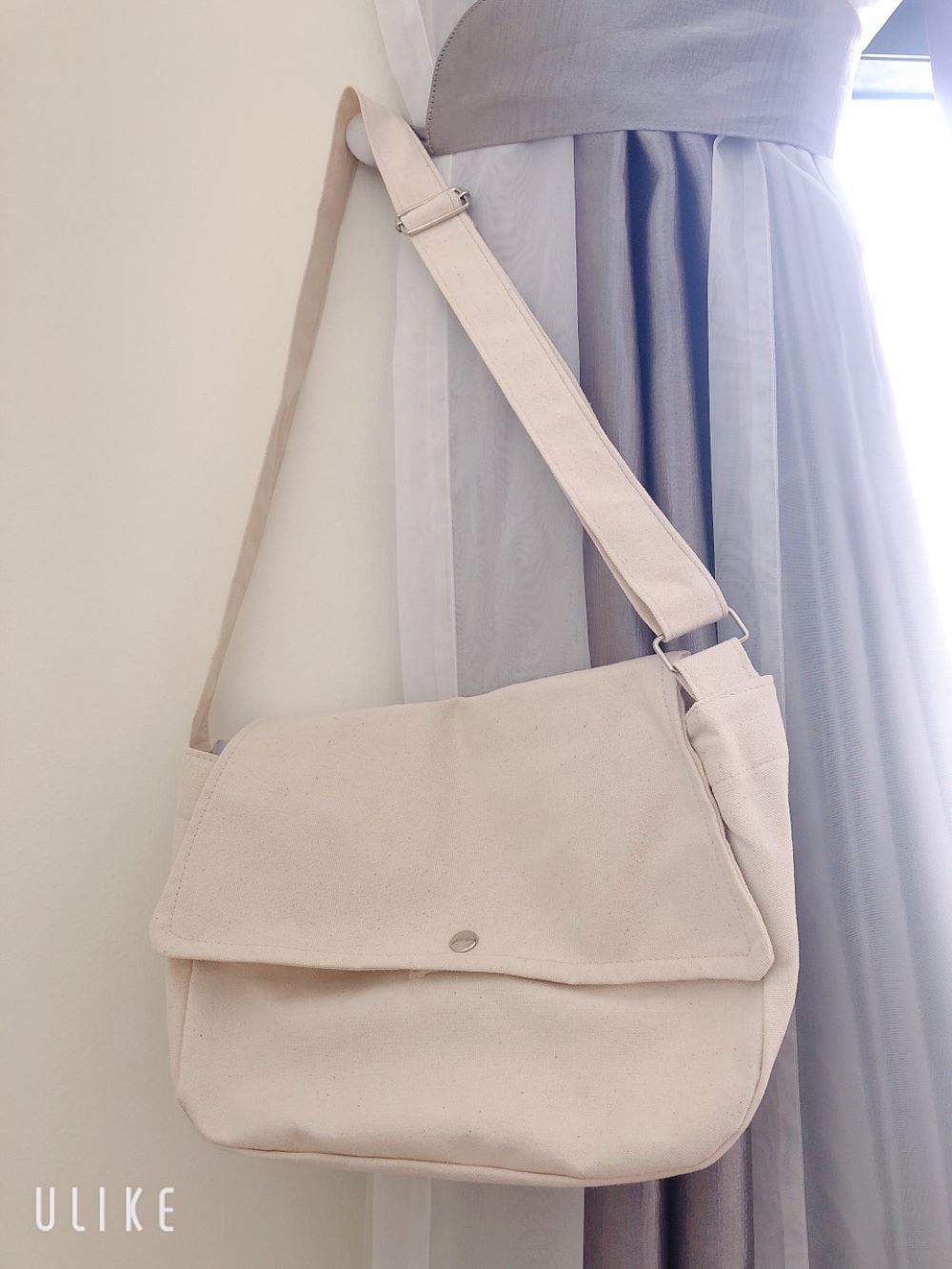 Túi tote vải đeo chéo canvas bag giá rẻ đẹp đi học BL14 phong cách ulzzang