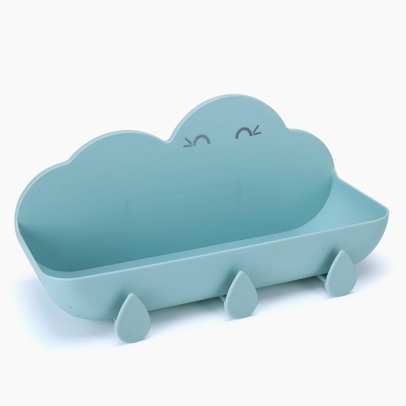 Kệ đựng vật dụng hình đám mây có 3 móc