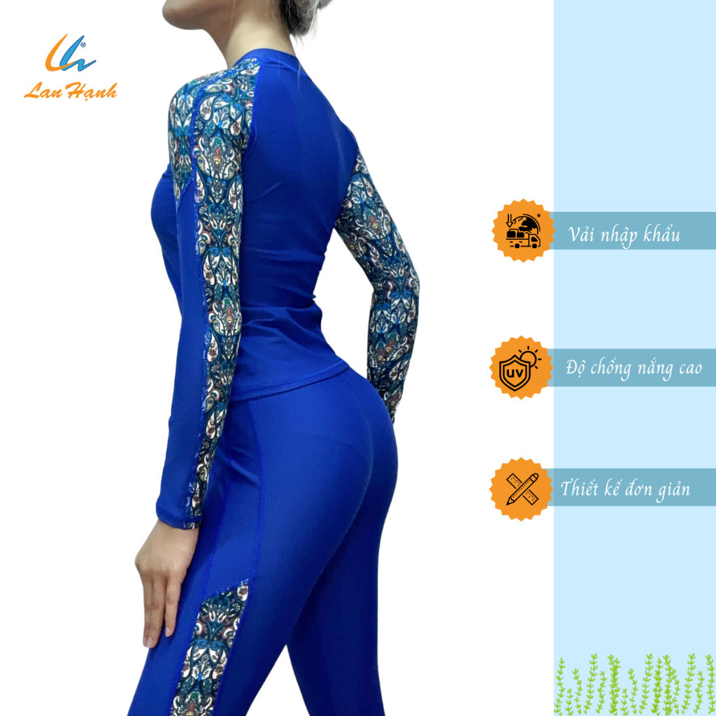 Bộ Bơi Nữ Hai Mảnh Short 21092 Lan Hạnh