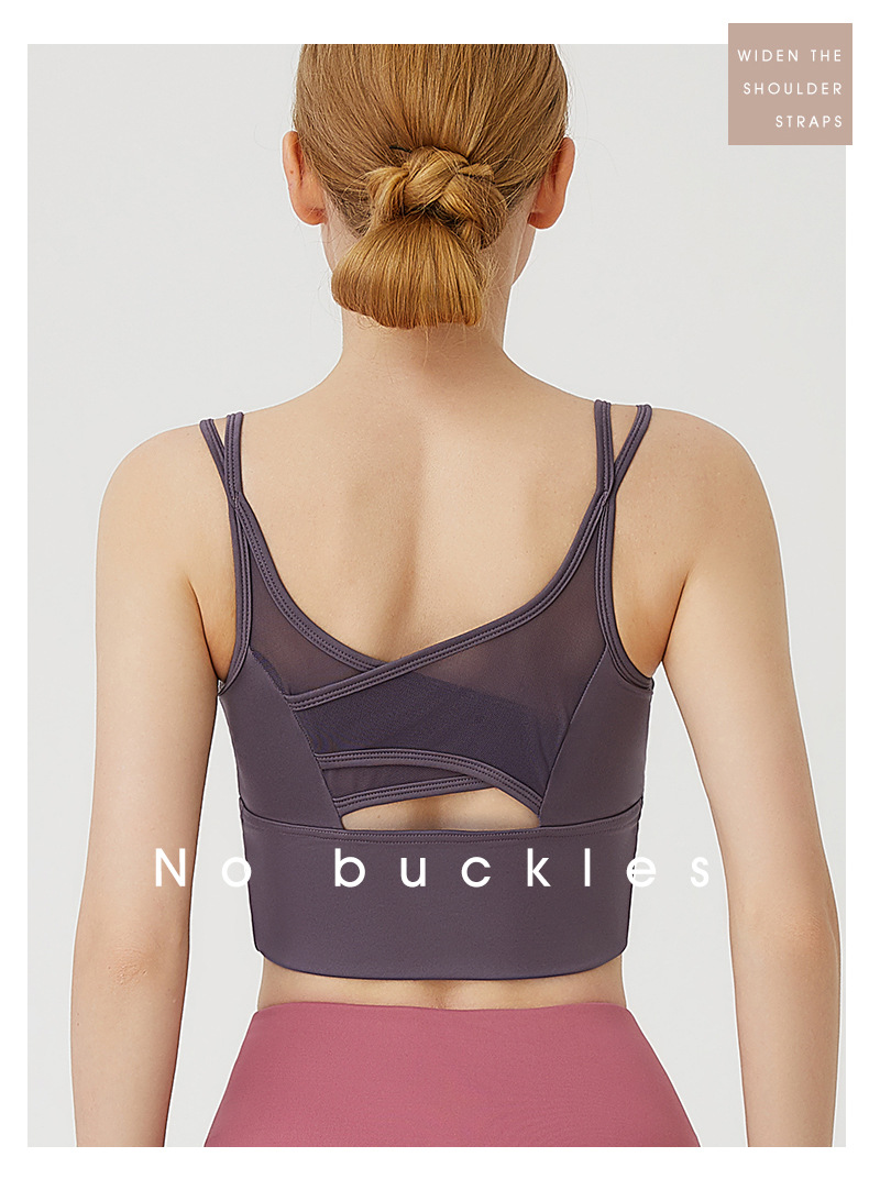 Áo Bra áo tập Yoga áo tập gym cao cấp áo chạy thể dục áo ngực phong cách Châu Âu mã 0012