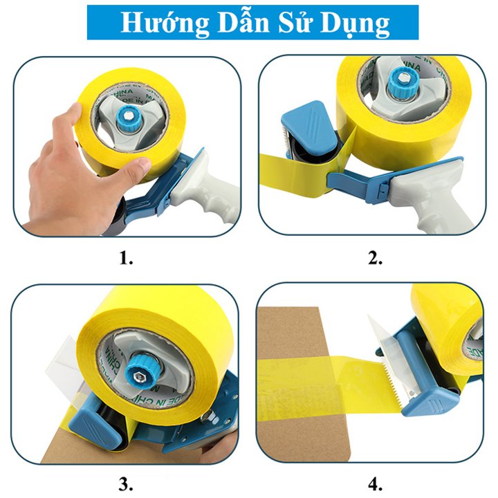 Dao Cắt Băng Dính Lớn Cầm Tay. Dụng Cụ Cắt Băng Keo Chuyên Dụng