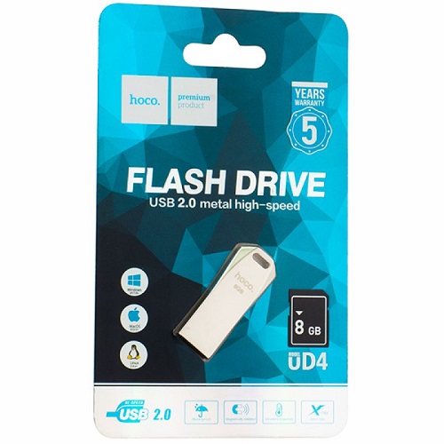Thẻ nhớ USB 2.0 Hoco hợp kim kẽm cao cấp ( nhiều loại) - Hàng chính hãng