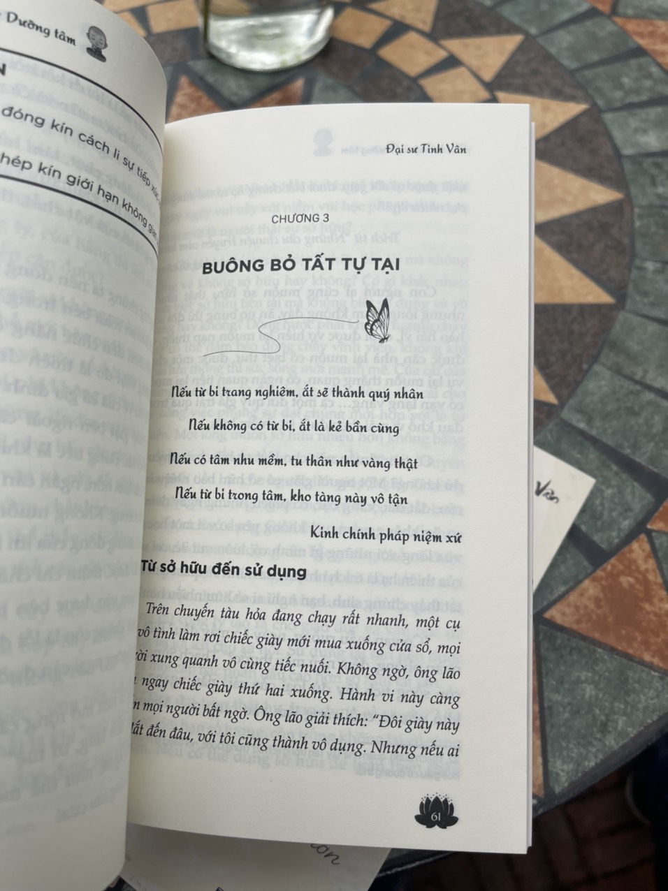 CHO LÀ NHẬN: Dưỡng tâm – Đại Sư Tinh Vân – Lê Minh Châu dịch – Bizbooks – NXB Hồng Đức (Bìa mềm)